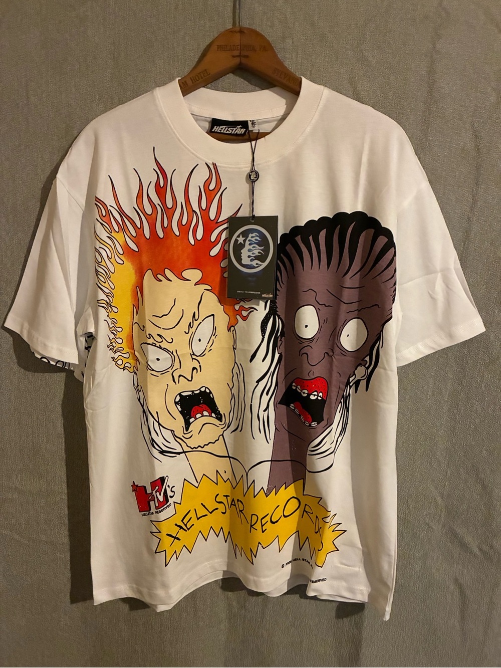 Hellstar records Graphic Rick n Morty Tee - Men size S,M,L